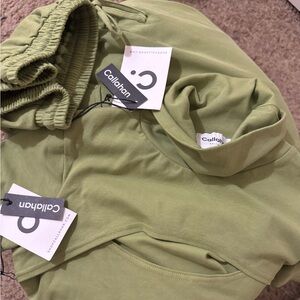 NWT Callahan Green Two-Piece Set